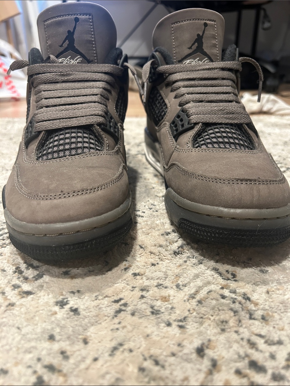 Jordan Men’s Sneakers in Chocolate Brown Nubuck